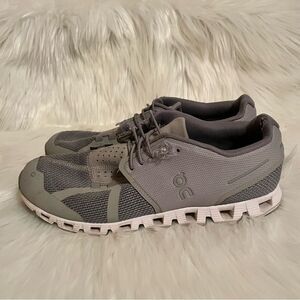 On Cloud Men’s Running Gray Sneakers Shoes Size 8 Athletic Sports